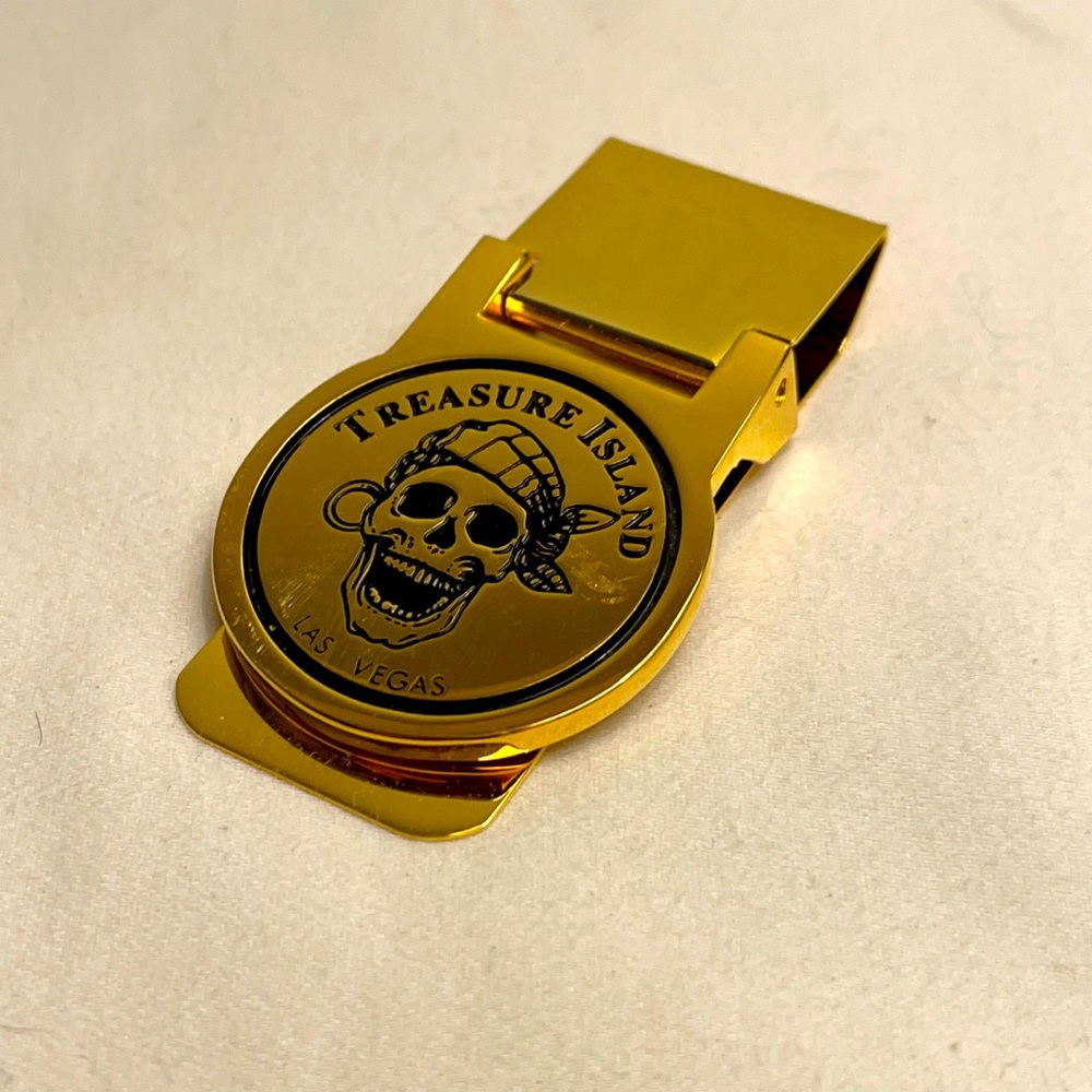 Vintage 90’s Money Clip- Treasure Island Las Vegas